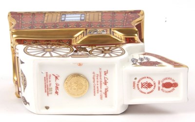 Lot 26 - Royal Crown Derby Ledge Wagon