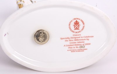 Lot 30 - Royal Crown Derby Unicorn