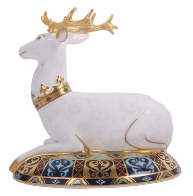 Lot 31 - Royal Crown Derby White Hart