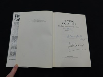 Lot 179 - LADDIE LUCAS: FLYING COLOURS THE EPIC STORY OF...