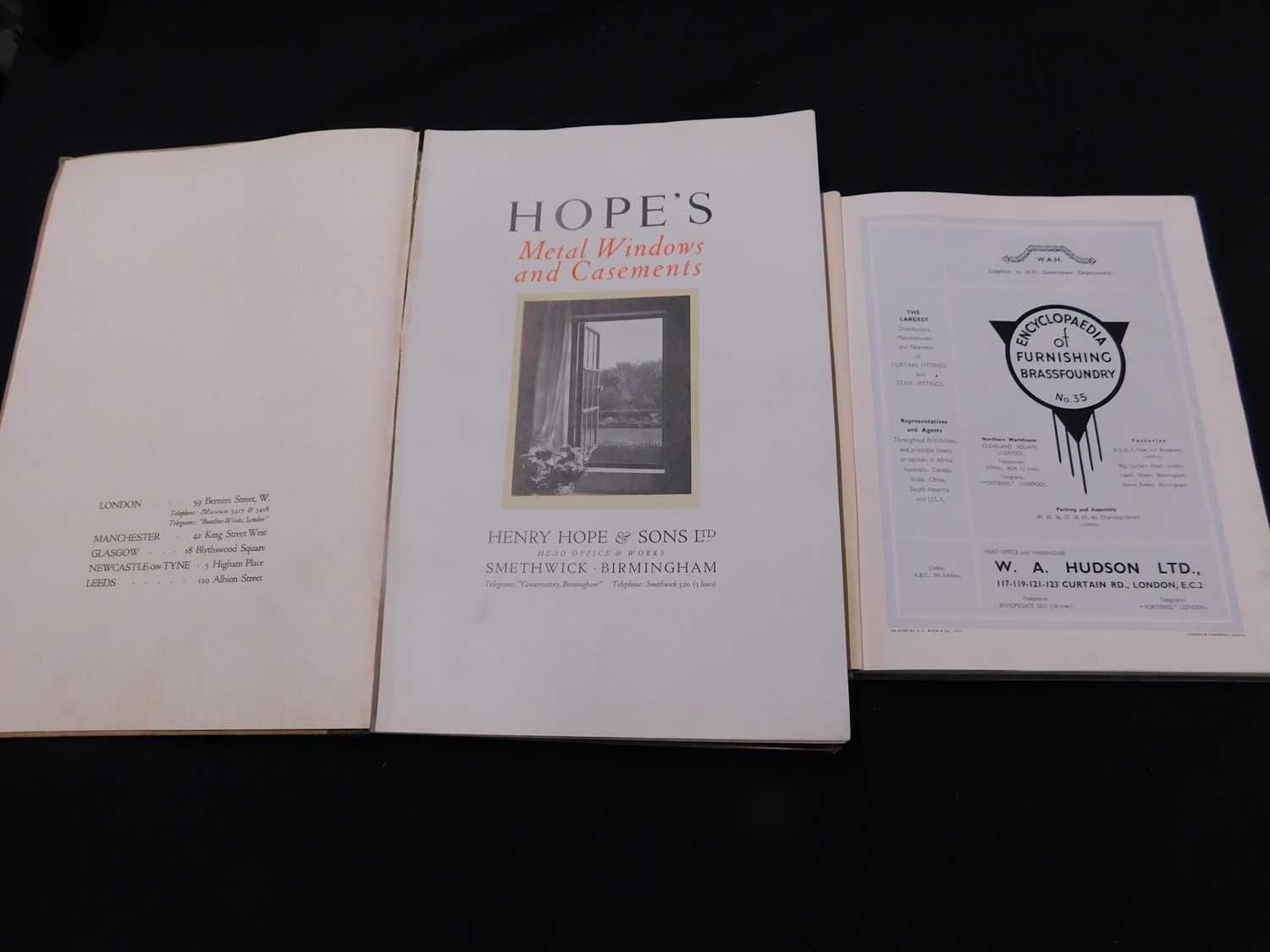 Lot 190 - HENRY HOPE & SONS LTD: HOPE'S METAL WINDOWS...