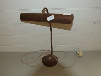 Lot 5 - Vintage adjustable metal desk lamp, for...