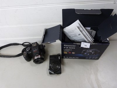 Lot 74 - Panasonic Lumix FZ100 digital camera