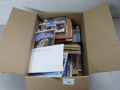 Lot 115 - Large box of assorted postcards