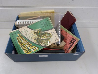 Lot 125 - Box of mixed items to include vintage clothing...