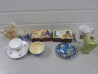 Lot 127 - Mixed Lot: A Shelley cup and saucer decorated...