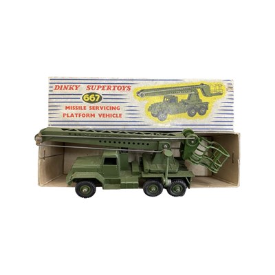 Lot 178 - A boxed Dinky Supertoys Missile Servicing...