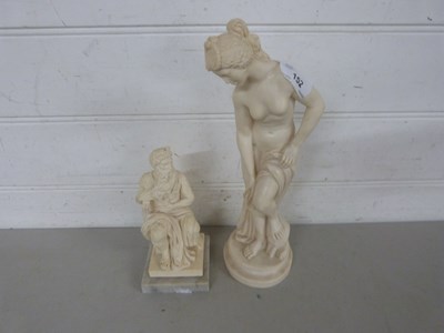 Lot 152 - Two resin figures