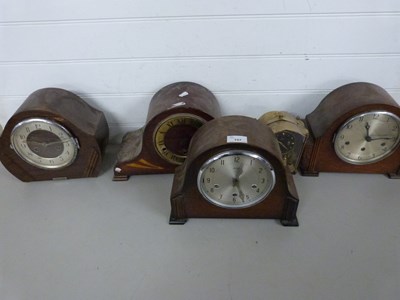 Lot 157 - Group of four early 20th Century mantel clocks...