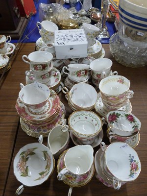 Lot 173 - Mixed Lot: Various assorted tea wares to...