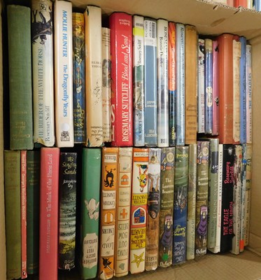 Lot 542 - Box: childrens including Rosemary Sutcliff,...