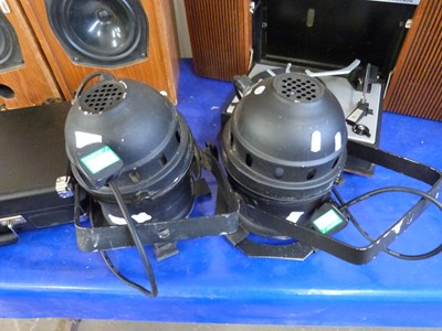 Lot 742 - Pair of large wall mounted lights