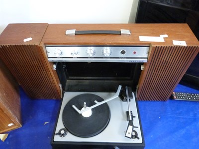 Lot 743 - Ferguson portable record player and stereo