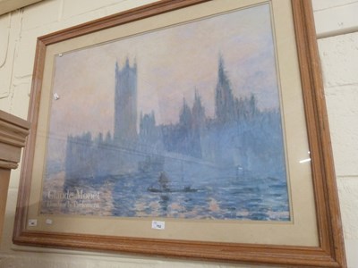 Lot 752 - After Claude Monet, coloured print