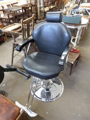 Lot 767 - Modern barbers chair