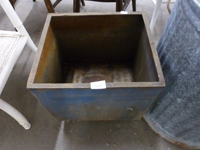 Lot 775 - Small iron wheeled trolley