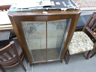 Lot 804 - Retro china display cabinet