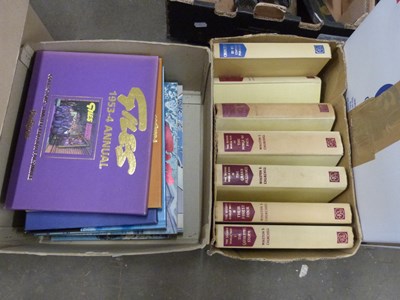 Lot 838 - Mixed lot of books, Giles annuals and volumes...