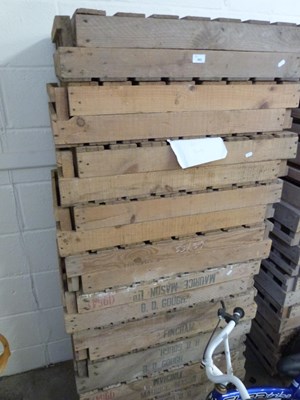 Lot 882 - Twenty various apple or potato crates