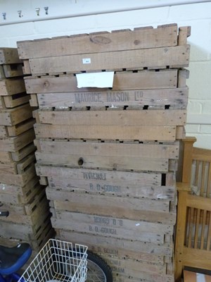 Lot 883 - Twenty various apple or potato crates