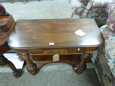 Lot 307 - Small Victorian mahogany side or dressing...