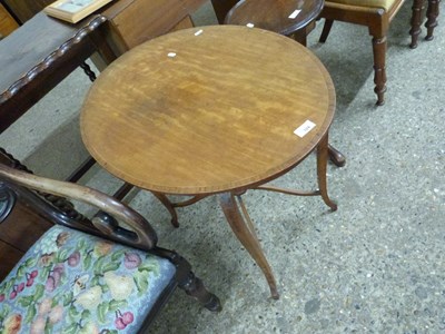 Lot 324 - Edwardian oval two tier occasional table