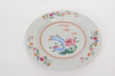 Lot 1 - 18th century Chinese porcelain famille rose...