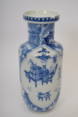Lot 7 - 19th century Chinese porcelain vase with a...