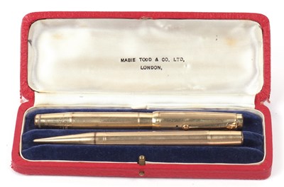 Lot 255 - Mixed Lot: A swan pen Mabie Todd & Co Ltd,...