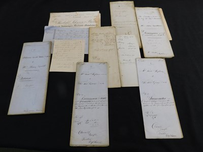 Lot 406 - Packet - Assorted local deeds, ephemera etc...