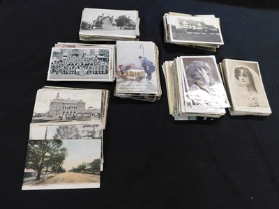 Lot 429 - Box - Approx 340 picture postcards as removed...