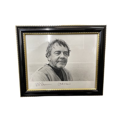 Lot 123 - A framed 8x10" black and white photograph,...