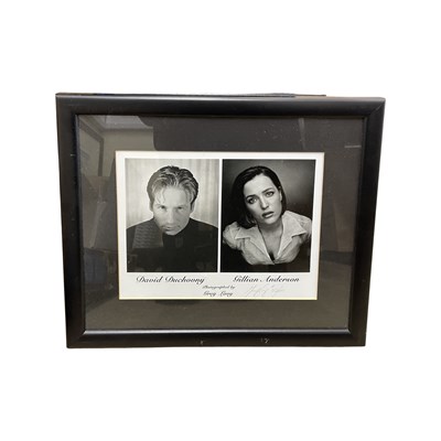 Lot 64 - A framed 8x10" black and white photograph...