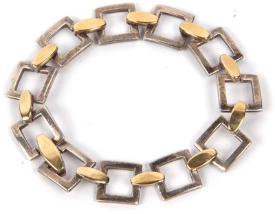 Lot 333 - A 925 marked articulated bracelet design...