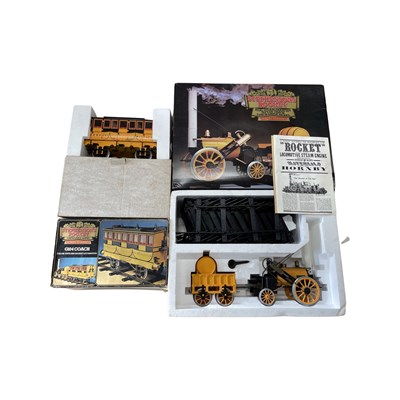 Lot 139 - A boxed Hornby Railways steam train set,...