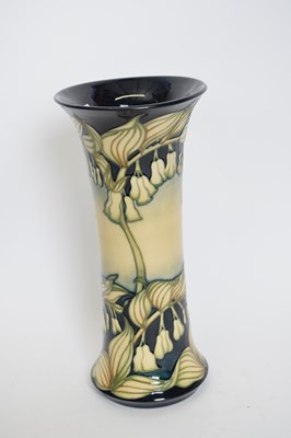 Lot 56 - Moorcroft vase with tube lined flowers by...