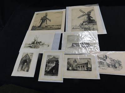 Lot 438 - Packet - 8 assorted Norfolk prints including...