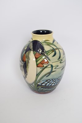 Lot 59 - Moorcroft vase with tube lined decoration of...