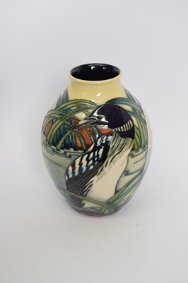 Lot 59 - Moorcroft vase with tube lined decoration of...