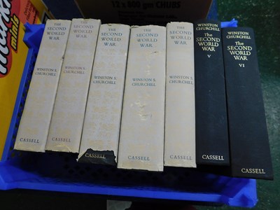 Lot 493 - Box - WINSTON S CHURCHILL: THE SECOND WORLD...