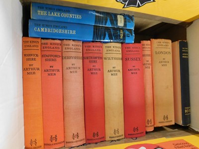 Lot 494 - Box - Kings England Series, 11 assorted vols