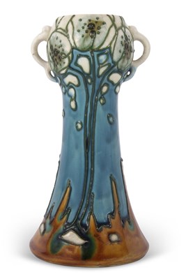 Lot 39 - Art Nouveau Minton secessionist vase decorated...