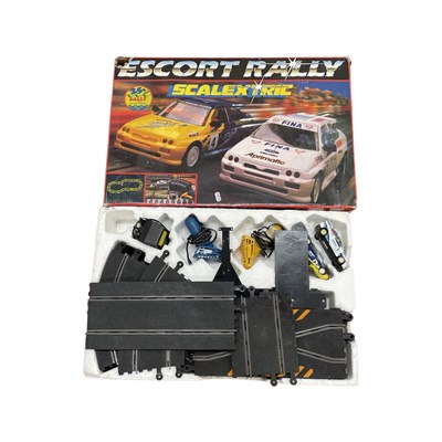 Lot 317 - A boxed Scalextric Escort Rally Set (unchecked...