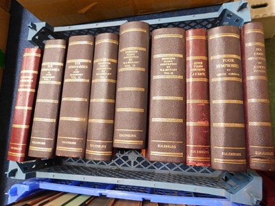 Lot 513 - Box and two crates assorted classical music...