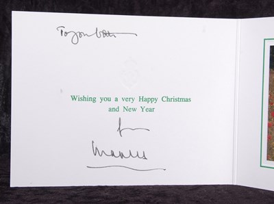 Lot 174 - HRH Prince Charles Christmas Card for 1988