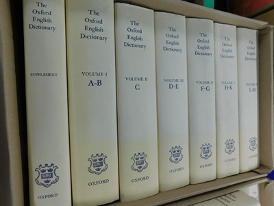 Lot 568 - 2 Boxes - The Oxford English Dictionary...