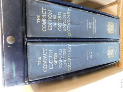 Lot 606 - Compact edition of The Oxford English...