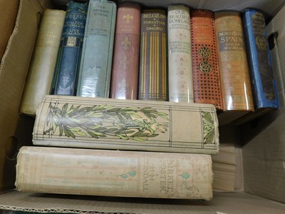 Lot 608 - Box - A & C Black colour books