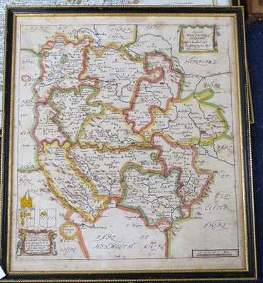 Lot 618 - RICHARD BLOME: A GENERAL MAPP OF THE COUNTY OF...