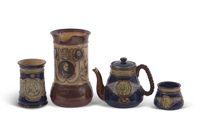 Lot 321 - Nelson commemorative ceramics, early 20th...